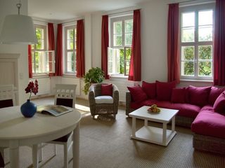 Living room in the »Small Guard House« in Pillnitz Living room in the »Small Guard House« in Pillnitz