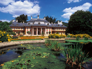 Bergpalais im Lustgarten Pillnitz Bergpalais im Lustgarten Pillnitz