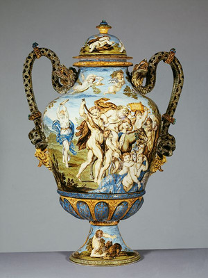 Vase aus dem 17. Jahrhundert in Pillnitz