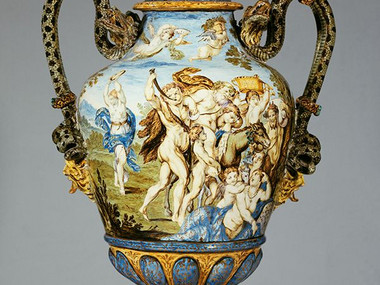 Vase aus dem 17. Jahrhundert in Pillnitz
